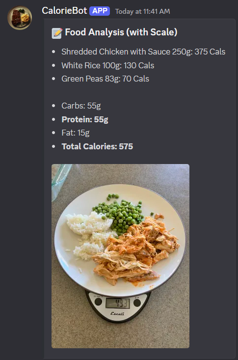 Food Logging Demo